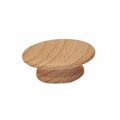 Gan Eden 9211.25DP Cabinet Round Wood Knob 1.25 in., 10PK GA155693